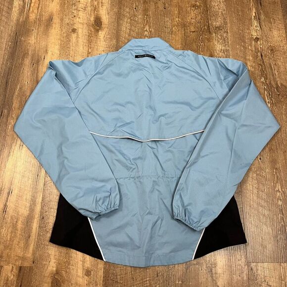 Ariat Windbreaker Jacket Women's S Full Zip Blue Equestrian Softshell Rain - Picture 7 of 10